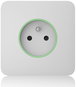 Socket Cover Ajax SoloCover (smart) - Separate socket cover, white - Kryt zásuvky