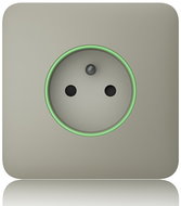 Ajax SoloCover (smart) - Separate drawer cover, olive - Socket Cover