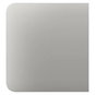 Socket Cover Ajax SideButton (1-gang/2-way) - Side button, oyster - Kryt zásuvky
