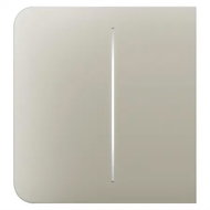 Ajax SideButton (2-gang) - Side two-button, ivory - Socket Cover