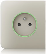 Ajax SideCover (smart) - Drawer side cover, horizontal, ivory - Socket Cover