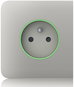Socket Cover Ajax SideCover (smart) - Drawer side cover, horizontal, oyster - Kryt zásuvky