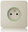 Socket cover, ivory