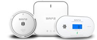 SAFE SET FIRE & CO - 1x SAFE50HUB-WRF, 1x SAFE10Y30-RF, 1x SAFE10YDCO-RF - Security Kit