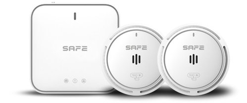 SAFE SET FIRE BASIC - 1x SAFE50HUB-WRF, 2x SAFE10Y30-RF - Security Kit - Main image