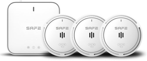 SAFE SET FIRE BASIC PLUS - 1x SAFE50HUB-WRF, 3x SAFE10Y30-RF - Security Kit - Main image
