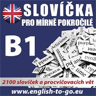 Angličtina – Slovíčka pro mírně pokročilé B1 - Audiokniha MP3