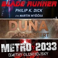 3 slavné sci-fi romány za výhodnou cenu - Audiokniha MP3