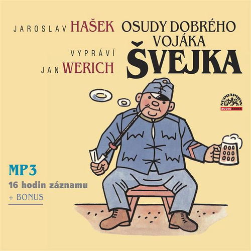 Osudy dobrého vojáka Švejka - Audiokniha MP3 - Hlavní obrázek