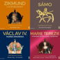Balíček audioknih životopisy postav z české historie za výhodnou cenu - Audiokniha MP3