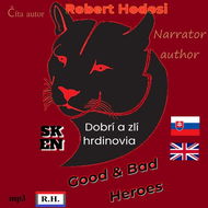 Dobrí a zlí hrdinovia, EN, SK - Audiokniha MP3