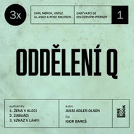 3x Oddělení Q - MP3 Audiobook