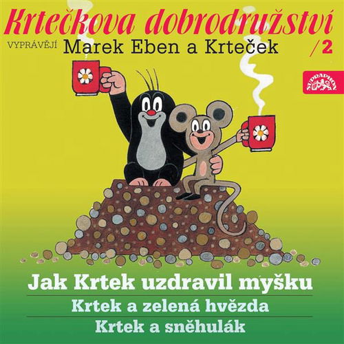Krtkova dobrodružství 2 Jak Krtek uzdravil myšku - Audiokniha MP3 - Hlavní obrázek
