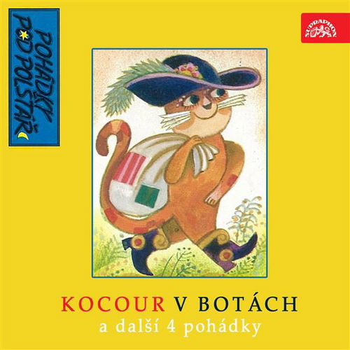 Kocour v botách a další 4 pohádky - Audiokniha MP3 - Hlavní obrázek