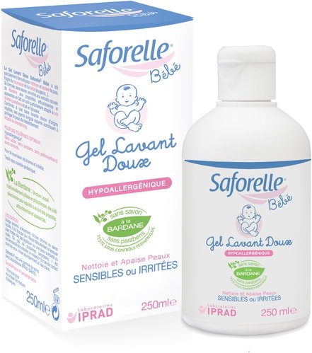 Saforelle Bébé Soft Clean Gel 250ml - Intimate Hygiene Gel - Main image