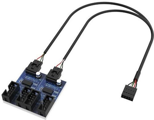 AKASA Internal 1-to-4 2.0 Splitter Hub Cable - Elosztó - Fő fotó