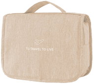 Kufryplus Hanging cosmetic bag TB2013 beige - Make-up Bag