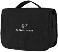 Kufryplus Hanging cosmetic bag TB2015 black - Make-up Bag