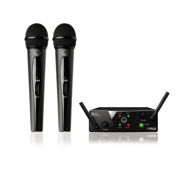 Vezeték nélküli mikrofon szett AKG WMS40 MINI2 VOCAL SET DUAL US25AC - Bezdrátový systém