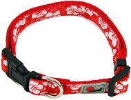 Akinu obojek nylon Basic červený 2,5 × 45-65 cm - Dog Collar