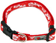 Akinu obojek nylon Basic červený 2,5 × 45-65 cm - Dog Collar