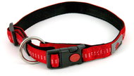 Akinu obojek nylon/neopren červený 2 × 32-47 cm - Dog Collar