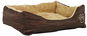 Akinu Pelech nylon&fleece 4hranný M 75 × 58 cm hnědý  - Pelíšek