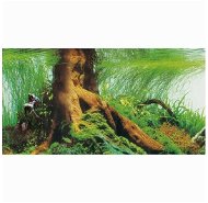 HOBBY Pozadie do akvária samolepiace, predrezané 120 × 50 cm Perlová rieka – Hlboká delta - Dekorácia do akvária