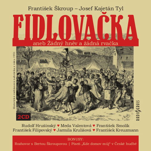 Fidlovačka aneb Žádný hněv a žádná rvačka - Audiokniha MP3 - Hlavní obrázek