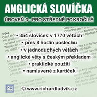 Anglická slovíčka - úroveň 3 pro středně pokročilé - Audiokniha MP3