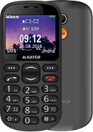Aligator A880 GPS Senior Black + desktop charger - Mobile Phone
