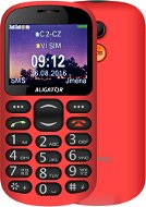 Aligator A880 GPS Senior Red + desktop charger - Mobile Phone