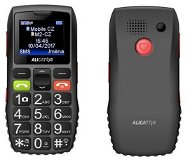 Aligator A440 Senior čierno-sivý + Stolná nabíjačka - Mobilný telefón