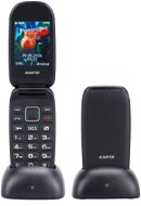 Aligator V400 Senior čierno-sivý + stolová nabíjačka - Mobilný telefón