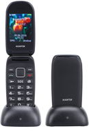 Aligator V400 Senior black-red + desktop charger - Mobile Phone