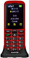 Aligator A700 Senior červený - Mobilný telefón