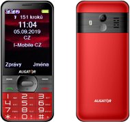ALIGATOR A900 GPS Senior červený - Mobilní telefon