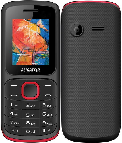 Aligator D210 Dual SIM Red - Mobile Phone - Main image