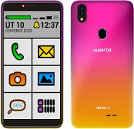 Aligator S5540 SENIOR Gradient Pink - Mobile Phone