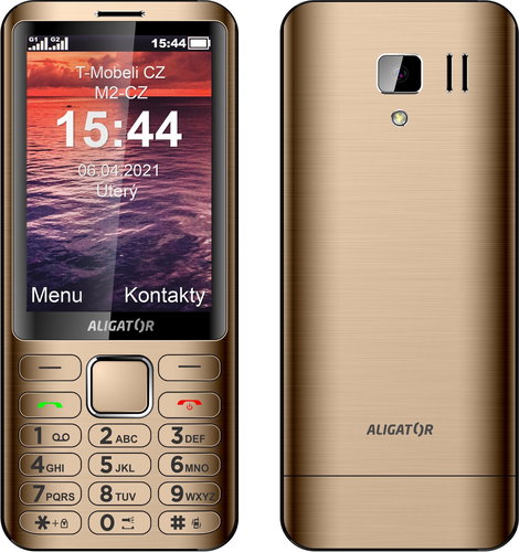 Alligator D950 Gold - Mobile Phone - Main image
