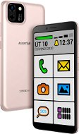 Aligator S5550 SENIOR ružovo-zlatá - Mobilný telefón
