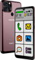 Alligator S6100 SENIOR maroon - Mobile Phone