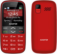 Aligator A770 Senior red + table charge. - Mobile Phone