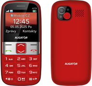 Aligator A775 Senior red + table charger - Mobile Phone