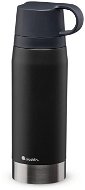 ALADDIN CityPark Thermavac™ Twin Cup 1 l stainless steel thermos with two cups Lava Black - Thermos