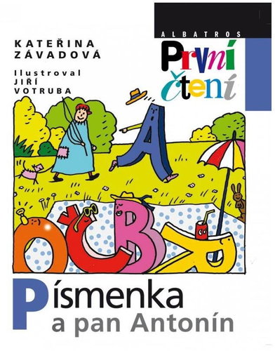 Písmenka a pan Antonín - Kniha - Main image