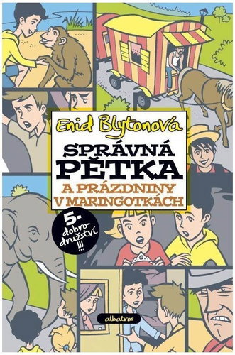 Správná pětka a prázdniny v maringotkách - Kniha - Main image