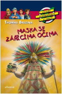 Maska se zářícíma očima - Kniha