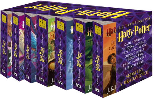  Harry Potter 1-7 box  - Book - Main image