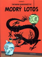 Tintin 5 - Modrý lotos - Kniha